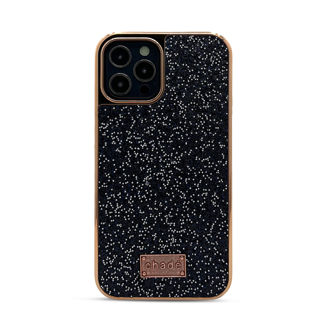 Black Bling Luxury Glitter phone case for IPhone 12 & 12 Pro