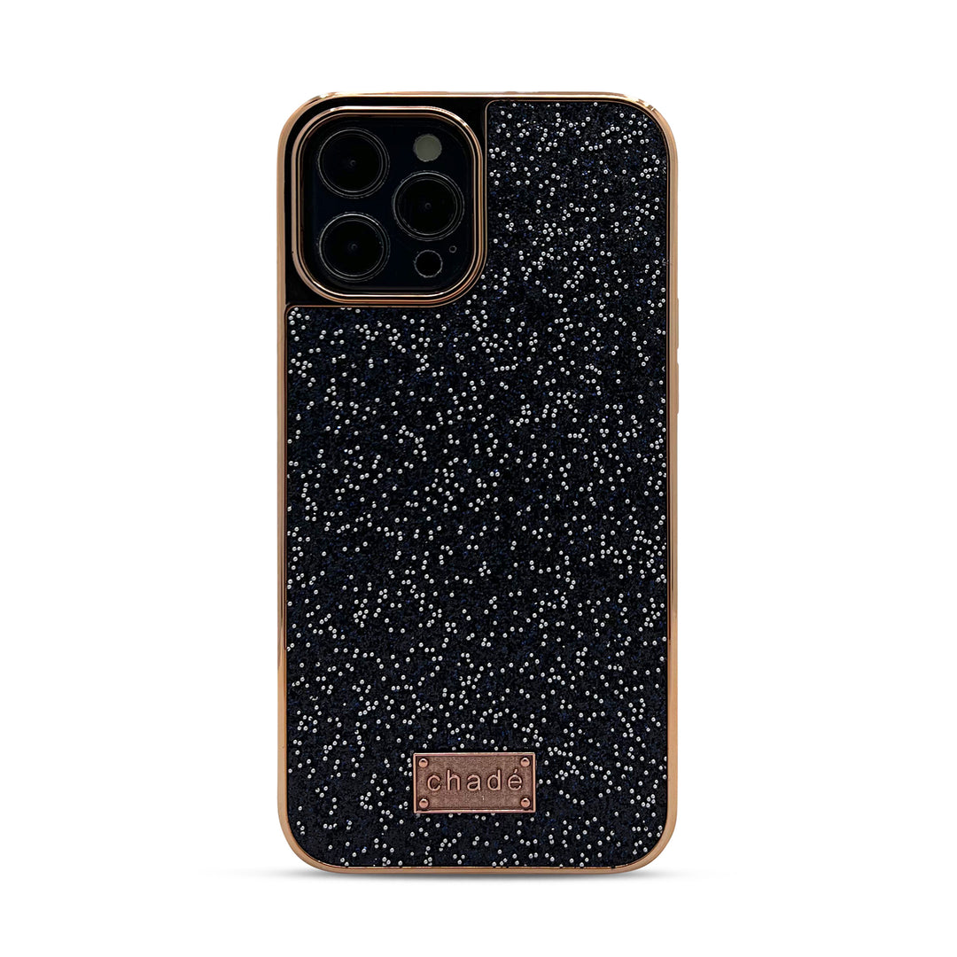Black Bling Luxury Glitter phone case for IPhone 12 Pro Max