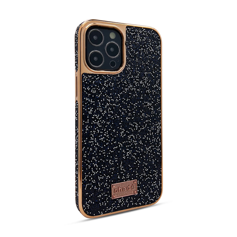 Black Bling Luxury Glitter phone case for IPhone 12 Pro Max