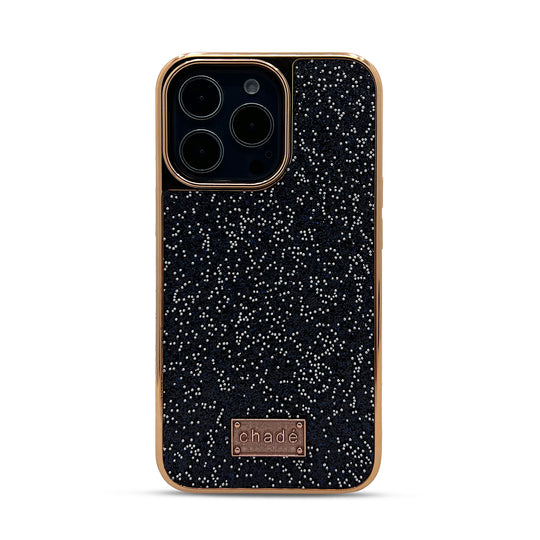 Black Bling Luxury Glitter phone case for IPhone 13 Pro
