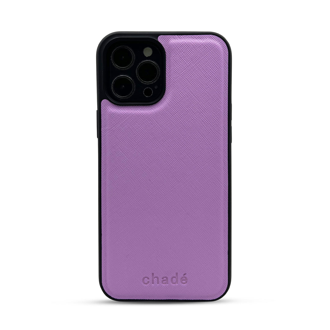 Saffiano cases for IPhone 12 Pro Max Mediumorchid