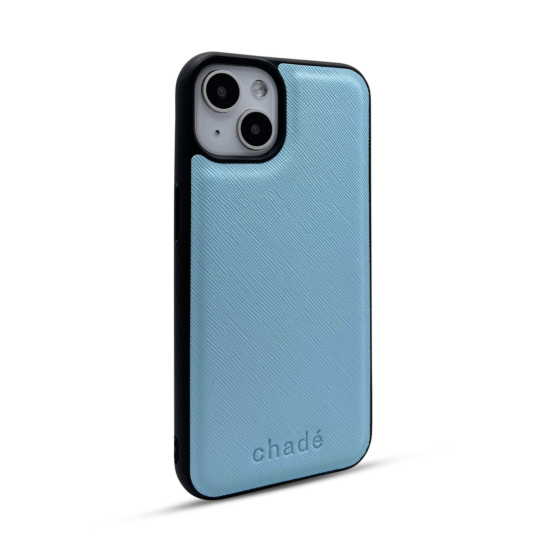 Saffiano cases for IPhone 13 SkyBlue