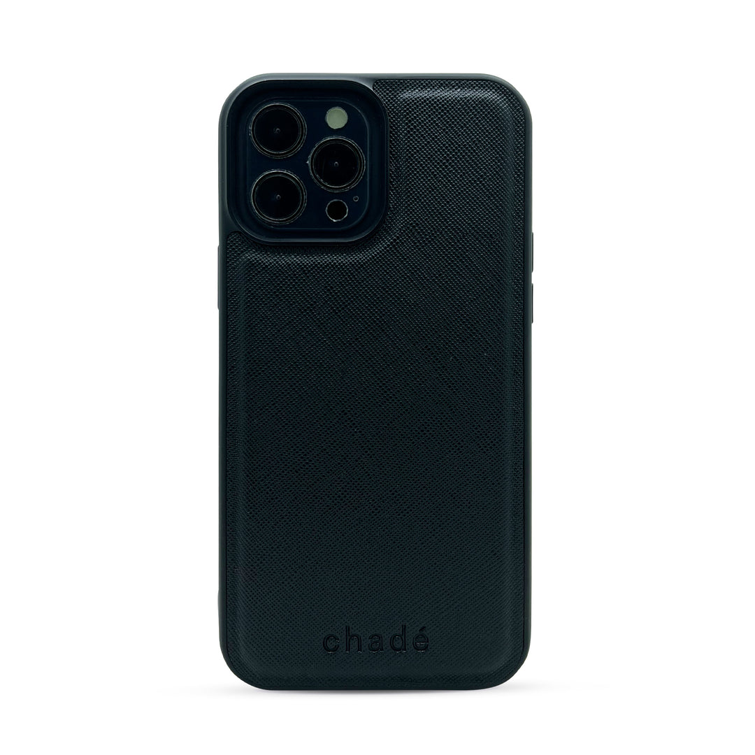 Saffiano cases for IPhone 13 Pro Max Black