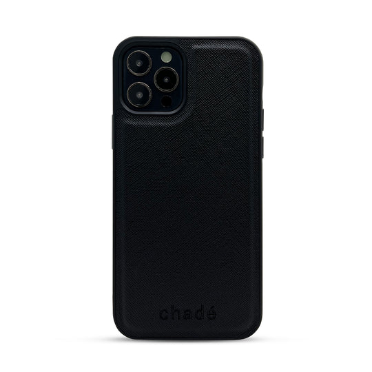 Saffiano cases for IPhone 12 Pro Black