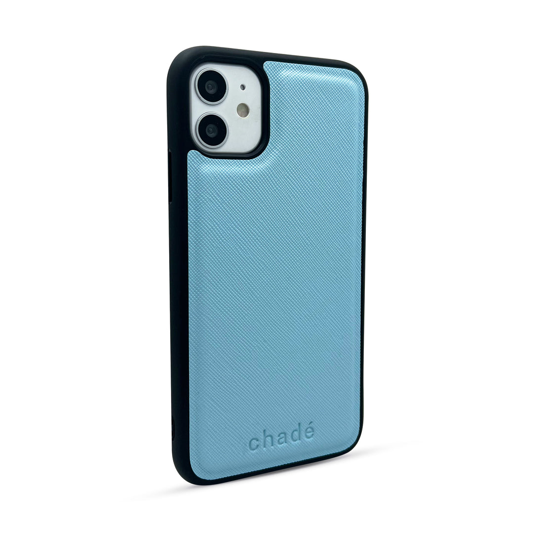 Saffiano cases for IPhone 12 SkyBlue